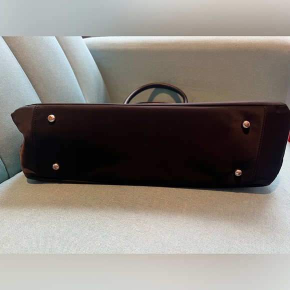 Lo and Sons Brookline Computer bag ( Black/Silver - Picture 9 of 11